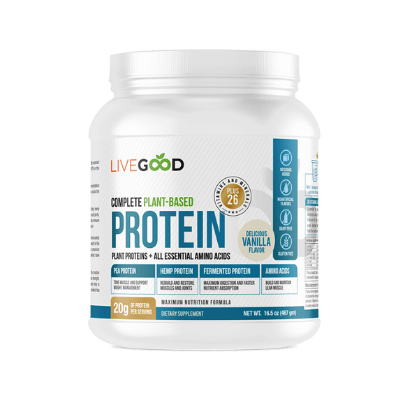 LiveGood Complete Plant-Based Protein