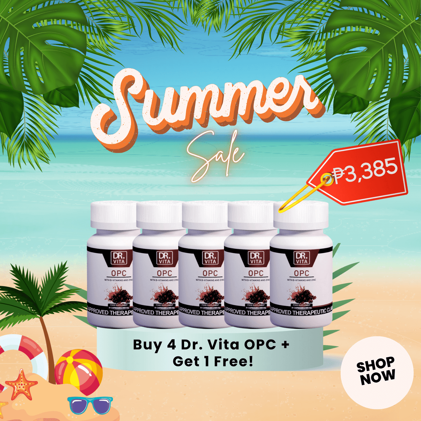 Buy 4+1 Free Dr. Vita OPC