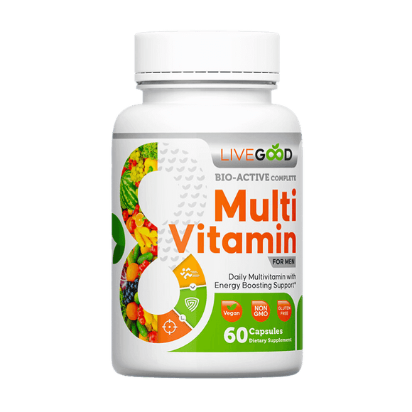 LiveGood Bio-Active Complete Multi-Vitamin For Men