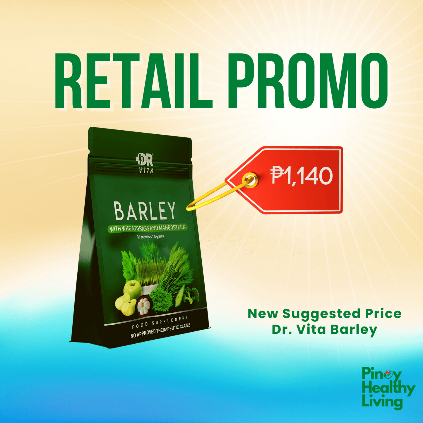 Dr. Vita Barley New Retail Price