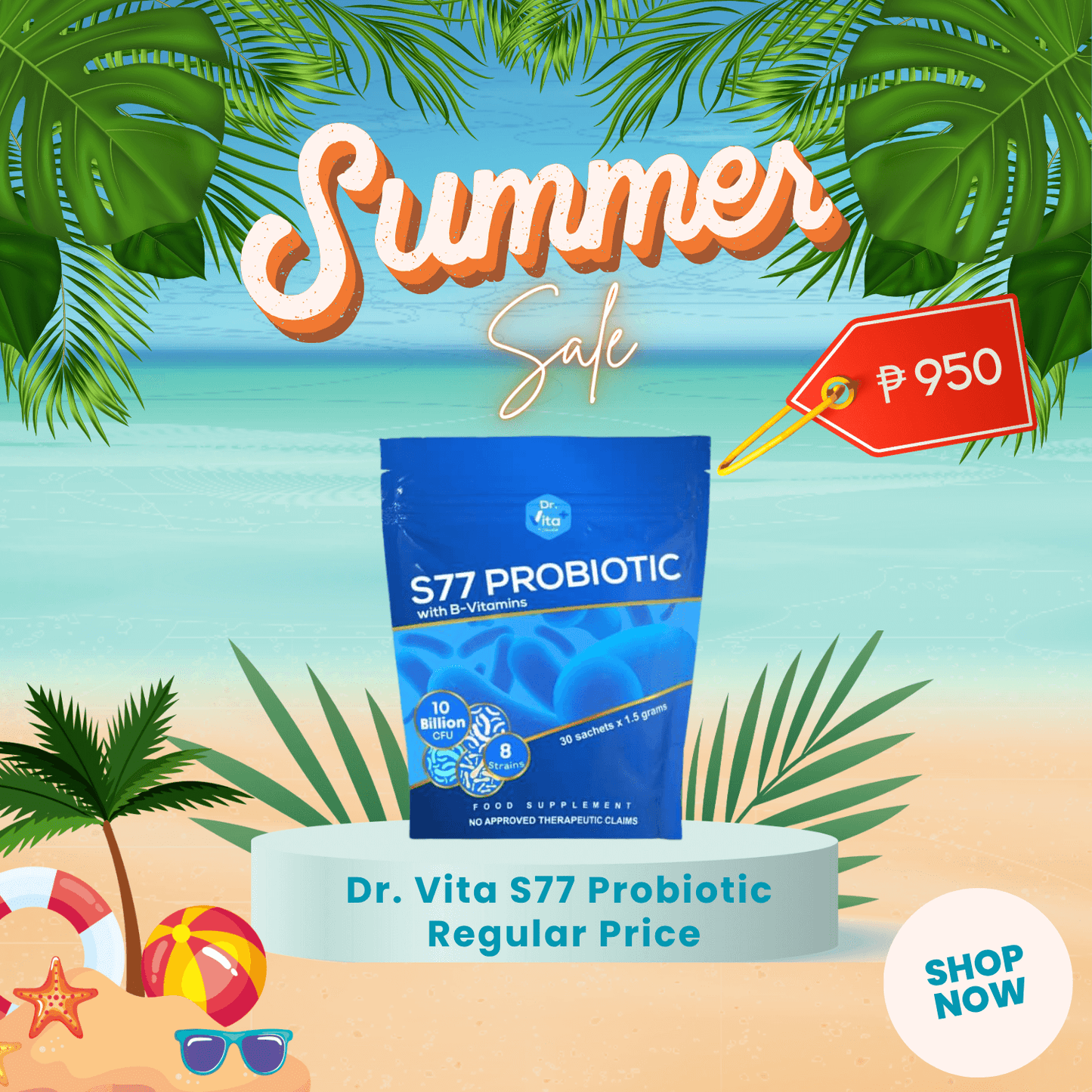 Dr. Vita S77 Probiotics New SRP