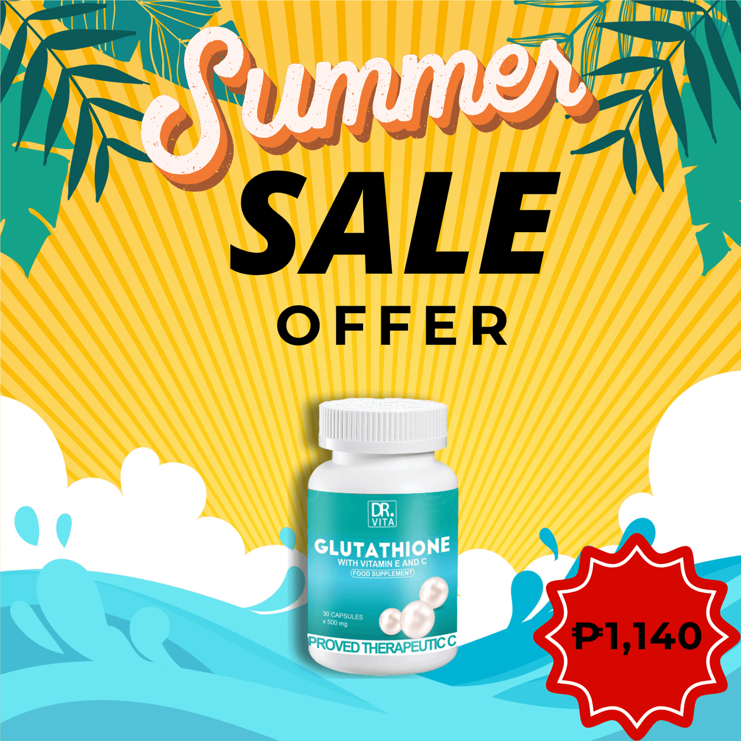 Dr. Vita Glutathione New SRP