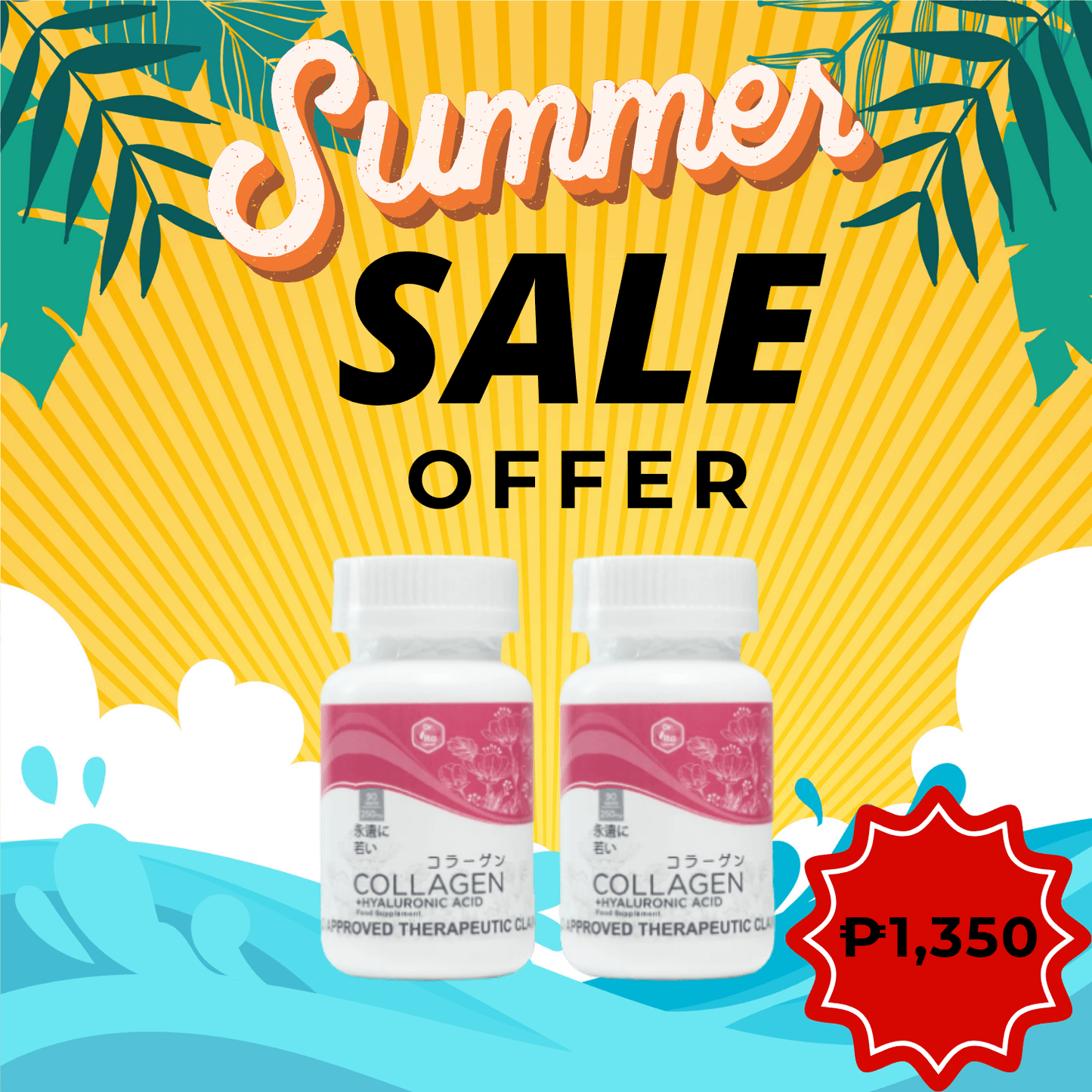 Buy 1 Dr. Vita Collagen Bottle + Get 1 FREE!