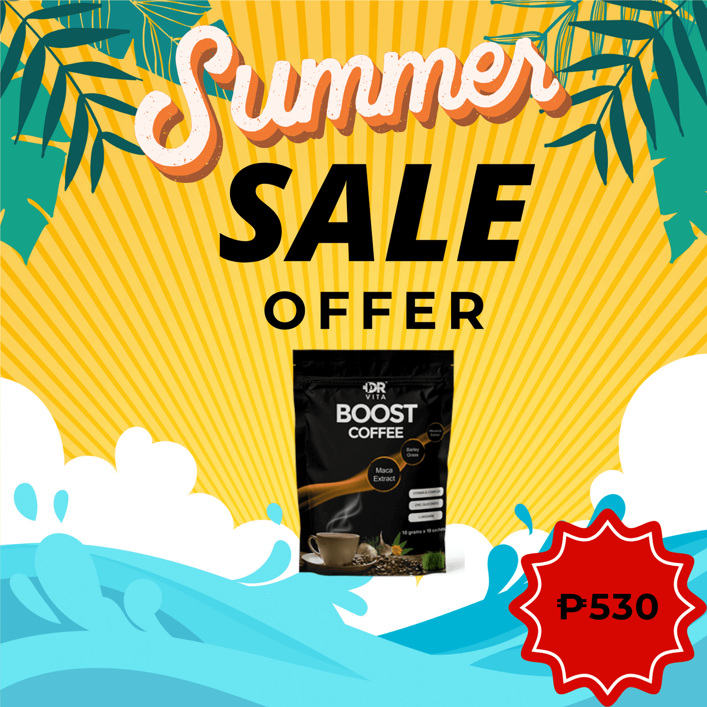 Dr. Vita Boost Coffee Promo Price
