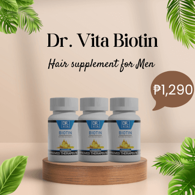 Buy 2 Dr. Vita Biotin (Men) + Get 1 FREE!