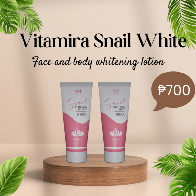 Buy 1 + Get 1 Vita Mira Snail Whitening Lotion