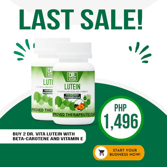 Dr. Vita Lutein | Improve Your Vision (30 Capsules)