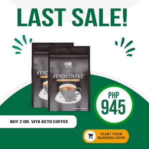 Slimming Coffee - Dr. Vita Keto | with MCT Oil (10 Sachet)