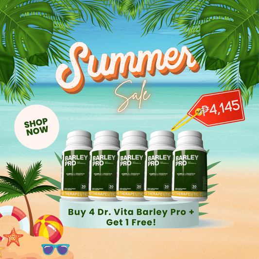 Buy 4 Dr. Vita Barley Pro + Get 1 Free!