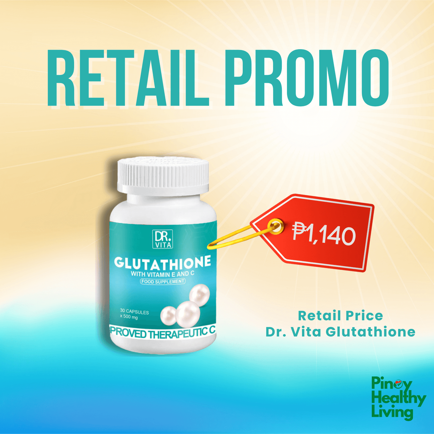 Dr. Vita Glutathione New Retail Price